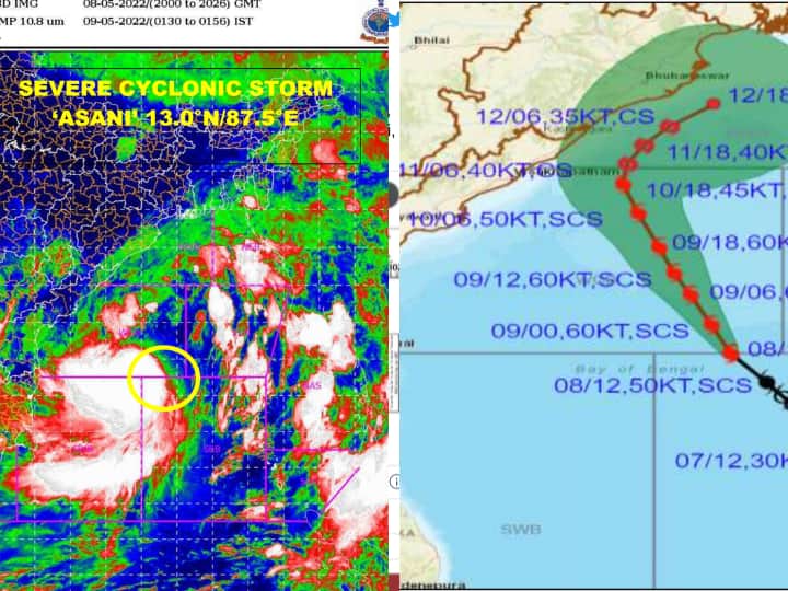 Impact of cyclone on Andhra Pradesh- Government Authorities in several districts are on high alert Cyclone Asani: ఏపీలో అసని తుపాను ప్రభావంతో మారిపోయిన వాతావరణం- సముద్రంలోనే బలహీనపడే ఛాన్స్