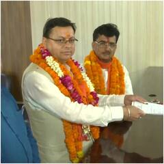 Champawat By-Election: पुष्कर सिंह धामी ने चंपावत उपचुनाव के लिए दाखिल किया नामांकन, बोले – मैं लोगों की सेवा के लिए तैयार