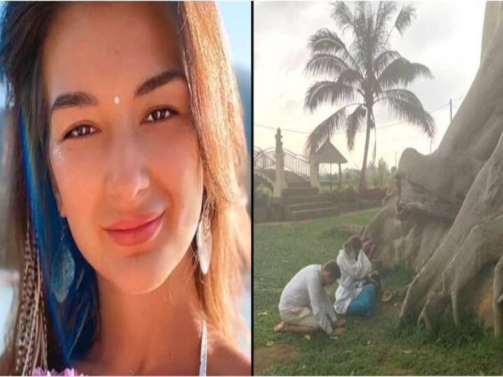 Social media influencer risks six years in prison and a fine after she poses naked for a picture session under a holy tree in Bali புனித மரத்தின் மீது நிர்வாண போஸ்...! சிக்கினால் 6 ஆண்டுகள் சிறை! சிக்கலில் யோகா பிரபலம்!!