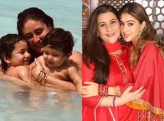 Kareena-Sara Post: बेटों के साथ पूल में उतरीं करीना कपूर, तो सारा ने भी दिखाया मां अमृता का पूल में खूबसूरत अंदाज