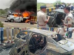 Baran News: डिवाइडर से टकराने के बाद कार में लगी भीषण आग, दो लोगों की मौत, दो की हालत गंभीर