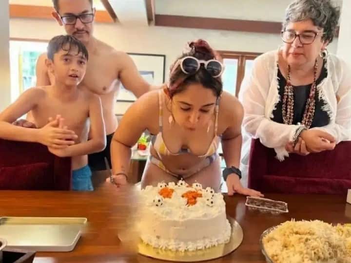 Aamir Khan's Daughter Ira TROLLED Brutally For Celebrating Birthday In Bikini With Aamir Khan, Teena Dutta & Azad Rao Aamir Khan's Daughter Ira TROLLED Brutally For Celebrating Birthday In Bikini With Her Mom & Dad, Pic Viral