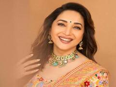 Madhuri Dixit Photos: ఒకప్పటి గ్లామర్ హీరోయిన్ అనకండి ఇప్పటికీ అలానే ఉంది