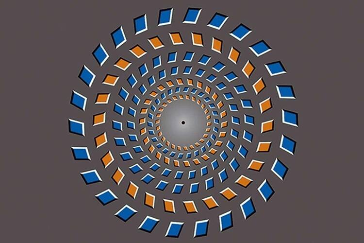 Optical Illusion picture if you stir in this brain will not work for 15 milliseconds Optical Illusion: এই ছবিতে তাকিয়ে থাকলে আচমকাই বন্ধ হয় মস্তিষ্কের কাজ?