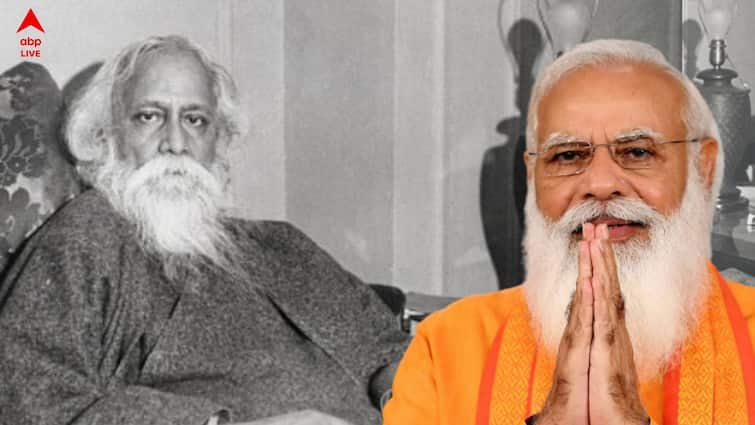Narendra Modi tribute to Gurudev Rabindranath Tagore on his Jayanti Narendra Modi: 'গুরুদেব আজও অনুপ্রেরণা জুগিয়ে চলেন', রবীন্দ্রজয়ন্তীতে কবি-স্মরণ মোদির