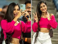 Photos: अनुष्का, रितिका से लेकर नताशा और धनश्री तक, इन क्रिकेटरों को मैदान पर वाइफ का मिल रहा भरपूर समर्थन