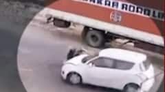 Hapur में तेज रफ्तार का कहर! CCTV में कैद हुआ खौफनाक सड़क हादसा..देखिए