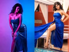 Prachi Singh Latest Photos: ब्लू थाई हाई स्लिट ड्रेस में भोजपुरी एक्ट्रेस Prachi Singh ने बिखेरे हुस्न के जलवे, हर तस्वीर में दिखा कातिलाना अंदाज
