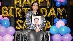 Abhishek Chatterjee: অভিষেকের ছবি আঁকড়ে, তাঁরই শার্ট পরে মেয়ের জন্মদিন পালন করলেন সংযুক্তা