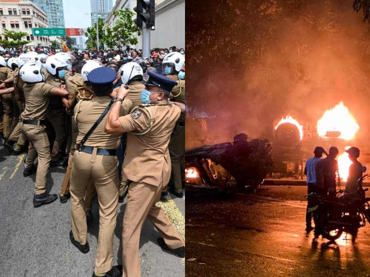 Sri lanka Economic Crisis: श्रीलंका में गृह युद्ध के हालात, राजपक्षे सरकार के मंत्रियों-नेताओं के घरों पर हमले और आगजनी, एक सासंद समेत 5 की मौत