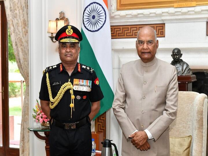 Army Chief General Manoj Pande to receive Param Vishisht Seva Medal today from President Kovind today Param Vishisht Seva Medal: ఆర్మీ చీఫ్‌కు రాష్ట్రపతి చేతుల మీదుగా పరమ విశిష్ట సేవా పురస్కారం