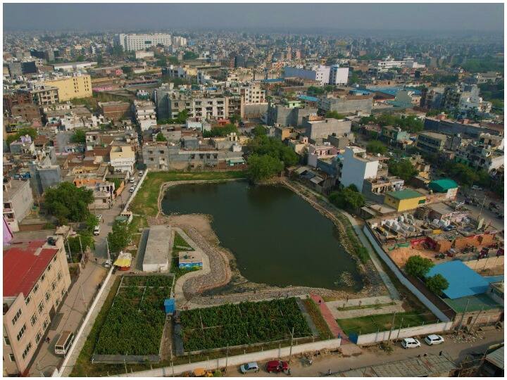Delhi government is beautifying the lakes of Burari, the groundwater level will also improve ANN Delhi सरकार बुराड़ी की झीलों का कर रही सुंदरीकरण, भूजल स्तर में भी होगा सुधार