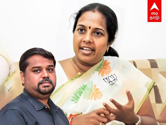 Vanathi Srinivasan : முடிந்தால் தூக்குங்கள்! பார்க்கலாம்..! திமுக எம்.பிக்கு வானதி பதிலடி