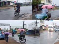 காஞ்சிபுரம், செங்கல்பட்டு, சென்னையில் சாரல் மழை..! கொளுத்தும் கோடையில் குளுகுளு சர்ப்ரைஸ்..!