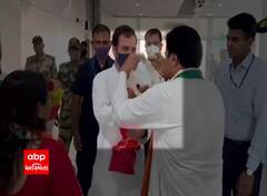 કોંગ્રેસના કયા નેતા રાહુલ ગાંધીને સૂતરની આંટી પહેરાવવા ગયા પણ રાહુલે ના પાડી દીધી, જુઓ વીડિયો