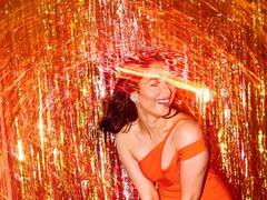 F3 चित्रपटाच्या प्रमोशनसाठी तमन्ना भाटियाचा नारंगी लूक; पाहा फोटो!