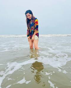 shobha Shetty: సముద్రం ఒడ్డున చిందులేస్తున్న కార్తీక దీపం శోభాశెట్టి