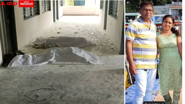 Tapi: In Valod taluka panchayat office, a man set himself on fire and met a woman, both died તાપીઃ વાલોડ તાલુકા પંચાયત કચેરીમાં એક પુરુષે પોતે શરીરે આગ ચાંપીને મહિલાને ભેટ્યો, બંનેનાં મોત