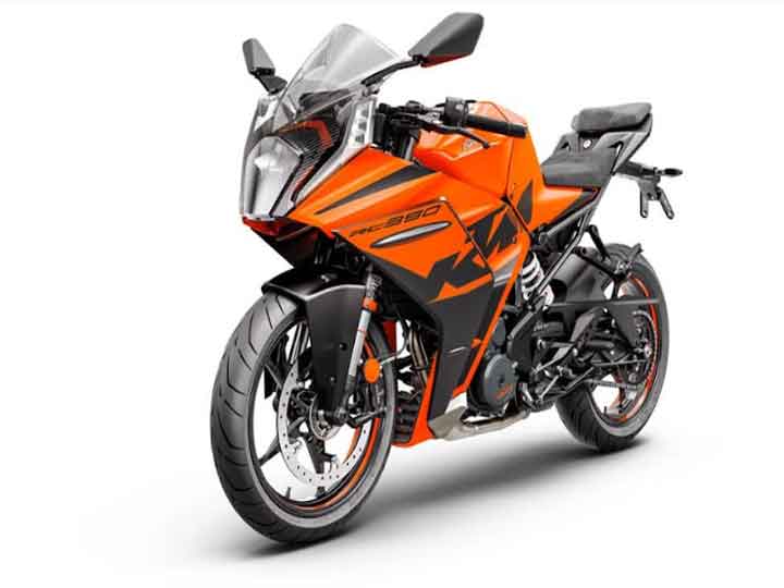 New 2022 KTM RC 390 का फर्स्ट लुक आया सामने, ये होगी कीमत