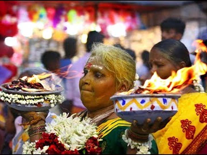 கோலாகலமான தேனி... வீரபாண்டி ஸ்ரீ கெள மாரியம்மன் கோயில் திருவிழா: குவிந்த பக்தர்கள்!