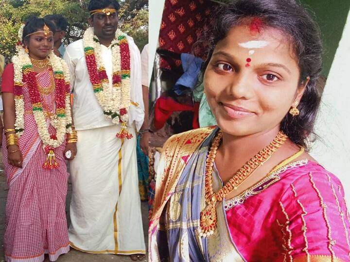 in cuddalore lovemarried woman committed suicide within a month of a dispute with her husband over the lack of toilet facilities திருமணமாகி ஒரே மாதத்தில் தற்கொலை செய்து கொண்ட இளம்பெண்!