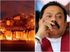 Sri Lanka Crisis: నిరసనకారుల 'లంకా దహనం'- రహస్య ప్రాంతానికి పారిపోయిన మాజీ ప్రధాని!