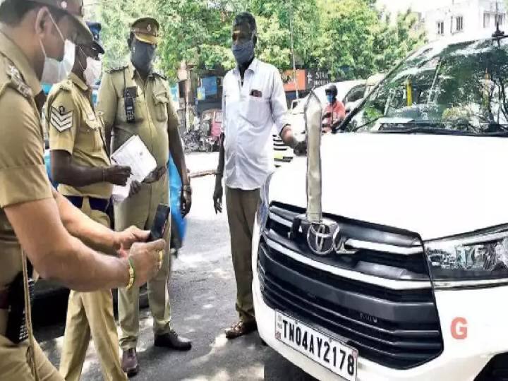 रंगा - ரங்கா Iyengar on X: Private vehicle with TN Govt emblem  fittedWill TN Govt take action?  / X