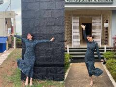 Shraddha Arya Home: श्रद्धा आर्या पोहोचली विशाखापट्टणमला, वादळात केलं फोटोशूट!