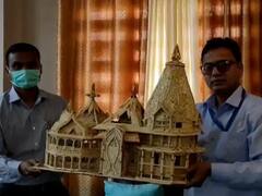 Uttarakhand News: डेढ़ लाख माचिस की तीलियों से बनाई राम मंदिर की कलाकृति, पीएम मोदी को देना चाहते हैं गिफ्ट