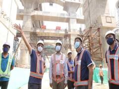 Rapid Rail: दिल्ली-मेरठ रैपिड रेल में कंस्ट्रक्शन साइट पर गिरा एक हिस्सा, परीक्षण के दौरान हुई घटना