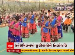 ડાંગઃ આહ્વામાં યોજાયેલા ગુજરાત અને વાઘેરા સમાજના સ્નેહ મિલન લગ્નોમાં આદિવાસી વાદ્યો વગાડવા અપીલ