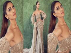 Vaani Kapoor Glamorous Photos: डीप नेक ड्रेस में वाणी कपूर के किलर लुक ने ढाया कहर, फोटोज देख फैंस ने कहा -उफ्फ