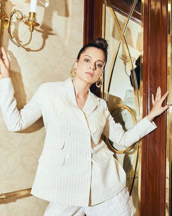 Kangana Ranaut photos: Kangana Ranaut in red dress photoshoot, see her pictures with killer look