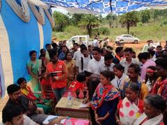 Bastar: एबीपी न्यूज़ की खबर का असर, चांदामेटा तक पहुंची प्रशासन की टीम, जन चौपाल लगाकर सुनी समस्याएं