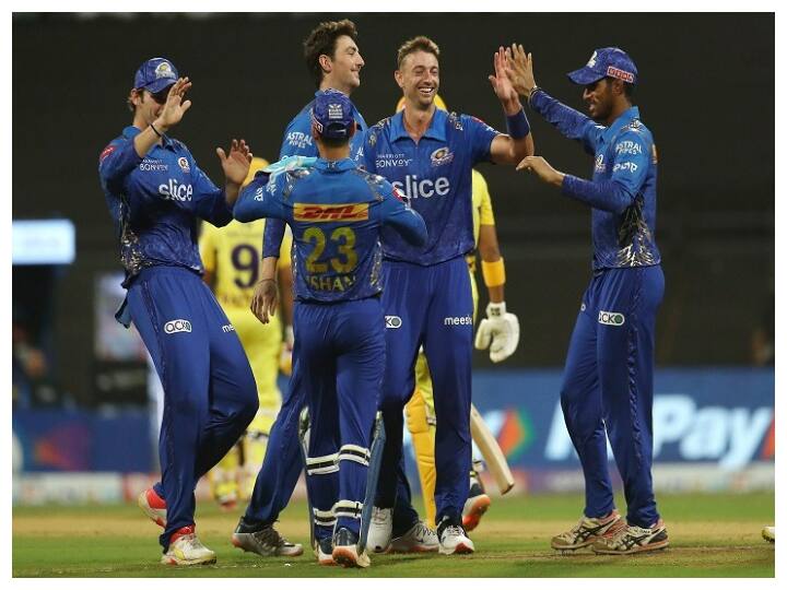 IPL 2022: MI Send CSK Out Of Reckoning For Play-Offs With Five-Wicket Win IPL 2022: MI Send CSK Out Of Reckoning For Play-Offs With Five-Wicket Win