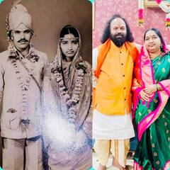 PHOTO : माजी राज्यमंत्री गुलाबराव गावंडे पत्नीसोबत दुसऱ्यांदा 'बोहल्यावर'