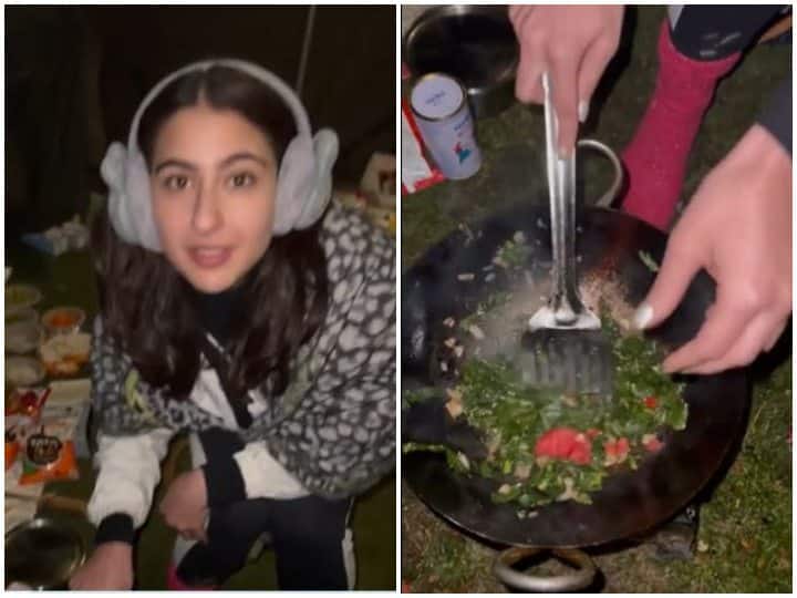 Sara Ali Khan's Cooking Class: सारा अली खान पहाड़ों पर ले रही हैं कुकिंग क्लास, शेयर की ये मजेदार Video
