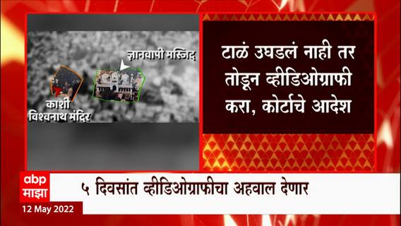 Dyanvapi Mashid: काशीच्या ज्ञानवापी मशीद प्रकरणी मुस्लिम पक्षकारांना झटका ABP Majha