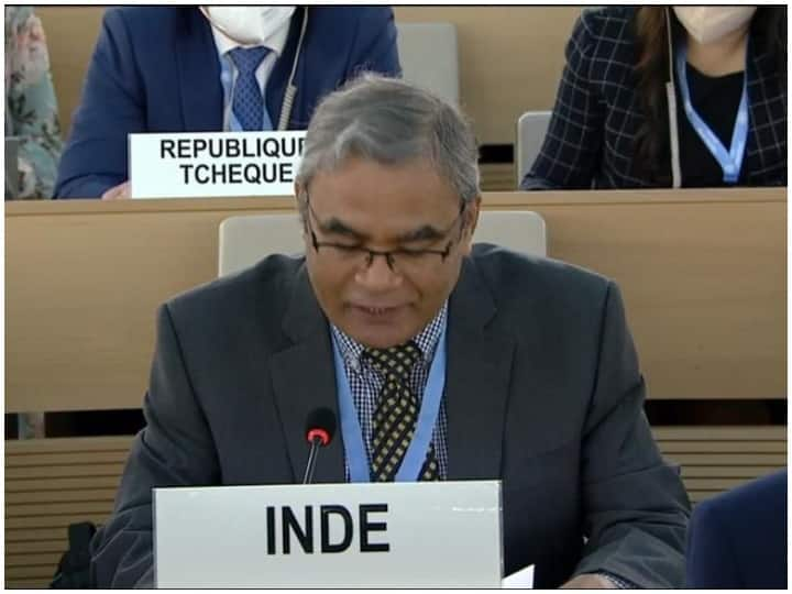 respect for  protection of the human rights of the people in Ukraine says india in huan rights council Ukraine conflict: रूस-यूक्रेन युद्ध पर मानवाधिकार परिषद में भारत ने फिर कहा- दुश्मनी का अंत हो