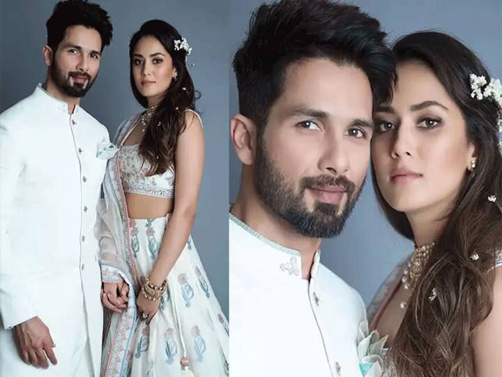 ये बात हर कोई जानता है कि शाहिद कपूर ने अरेंज मैरिज की थी. दिल्ली की रहने वाली मीरा राजपूत का फिल्म इंडस्ट्री से कोई रिश्ता नहीं था. दोनों का रिश्ता 2014 में तय हुआ था और शादी 2015 में. (फोटो - सोशल मीडिया)