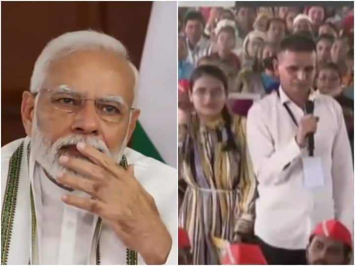 PM Modi Emotional During Interaction With Beneficiaries of Utkarsh Samaroh in Bharuch Utkarsh Samaroh: ప్రధాని మోదీ ఎమోషనల్- ఆ పాప చెప్పింది విని మాటలు మూగబోయాయ్!