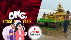 Golden Chariot in Andhra: The cyclone brought with it a mysterious chariot? | OMG! Is that Real? Ep- 47