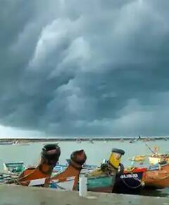 असनी चक्रीवादळाचा मच्छीमारांवर परिणाम, कोकणातील वातावरणात बदल