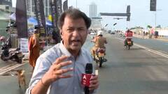 Sri Lanka के गॉल फेस पर जुटे बड़ी संख्या में प्रदर्शनकारी