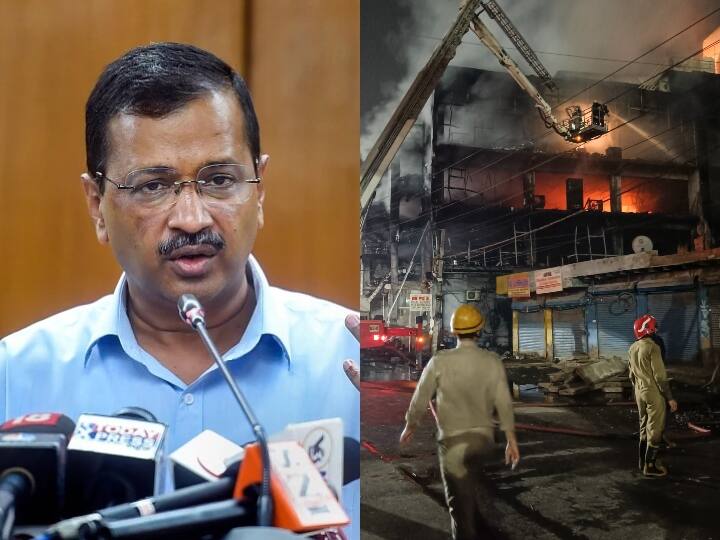 Delhi CM Arvind Kejriwal expressed grief over Mundka fire accident Delhi Fire: मुंडका आग हादसे पर सीएम केजरीवाल ने जताया दुख, कहा- अधिकारियों के संपर्क में हूं