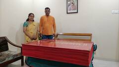 PHOTO : अमरावतीत तब्बल एक क्विंटल वजनाचा ' श्री बुधभूषणम'! 200 वर्ष सुस्थितीत राहणार ग्रंथ