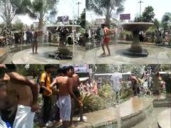 Udaipur News: 44 डिग्री की गर्मी से कांस्टेबल भर्ती के अभ्यर्थियों ने ऐसे पाई राहत, देखकर सब चौंके