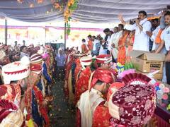 Sagar News: मध्य प्रदेश के सागर में सामूहिक विवाह का आयोजन, मंत्री गोविंद राजपूत ने दिया 'आठवां वचन'