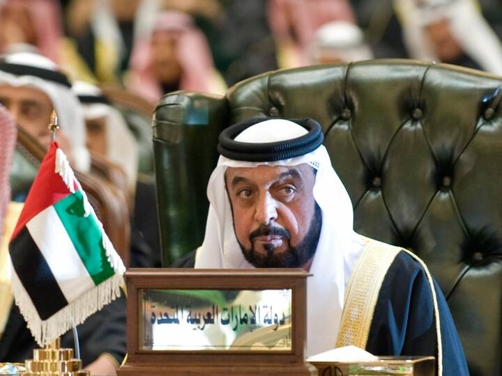 UAE President Sheikh Khalifa Bin Zayed Dies After Prolonged Illness UAE President Passes Away : ஐக்கிய அரபு எமிரேட்ஸ் அதிபர் ஷேக் கலீஃபா பின் சயீத் அல் நஹ்யான் மறைவு! 40 நாள் துக்கம் அனுசரிப்பு!