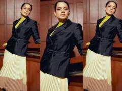 Kangana Ranaut Dhaakad Film Promotion Photos: कंगना रनौत के स्टाइलिश लुक ने फिर लूटी महफिल, 'धाकड़' फिल्म प्रमोशन की सामने आईं फोटोज